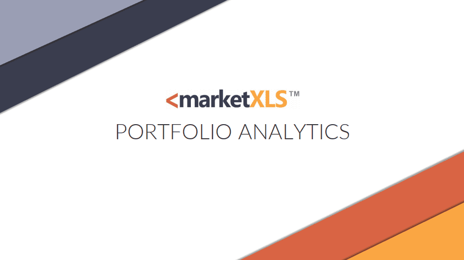 Marketxls New Release Version 9.2 - MarketXLS