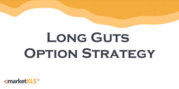 Long Guts Options Strategy - MarketXLS