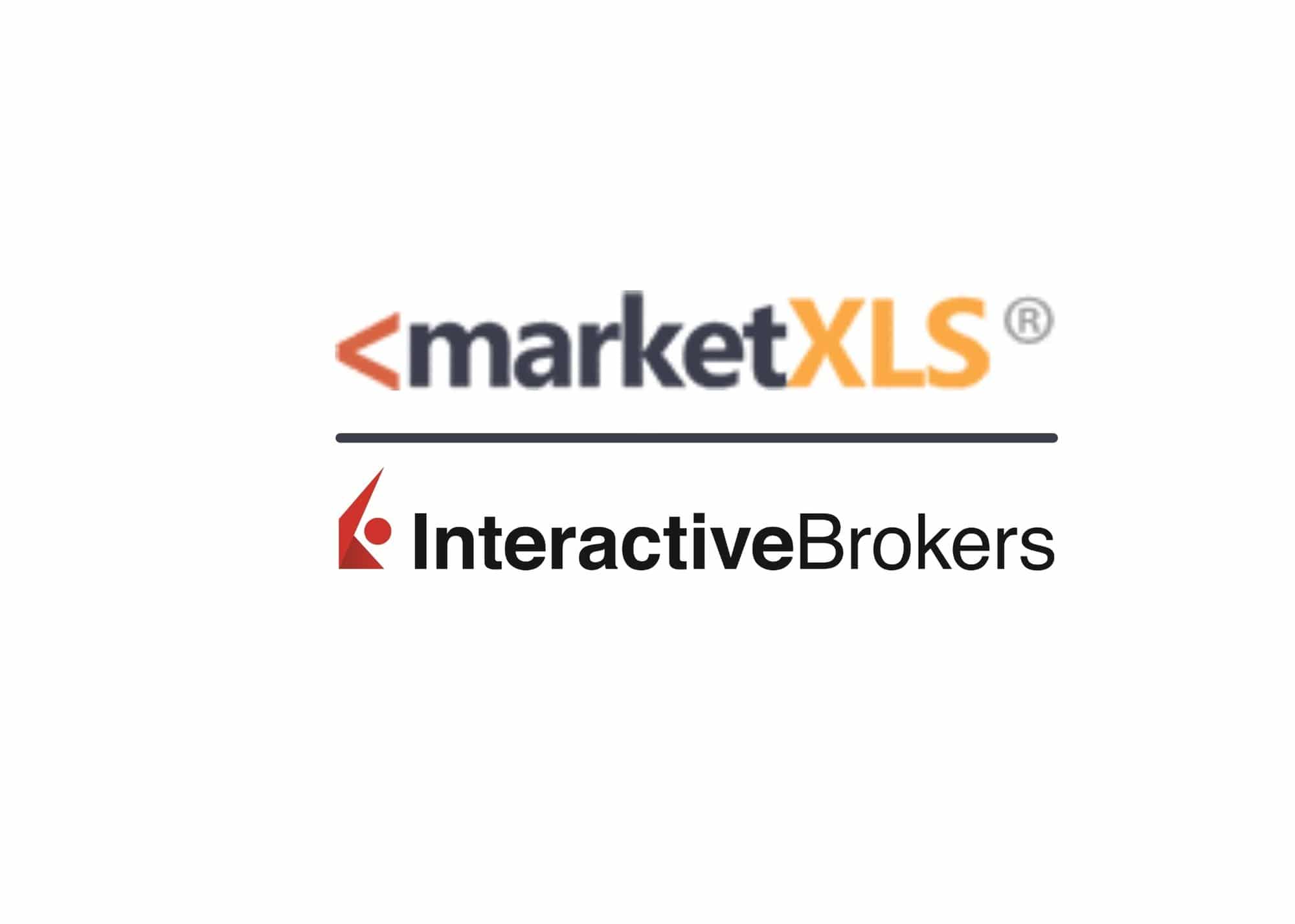 MarketXLS & Interactive Brokers Integration Walkthrough