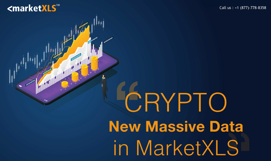 CryptoCurrency Features in MarketXLS