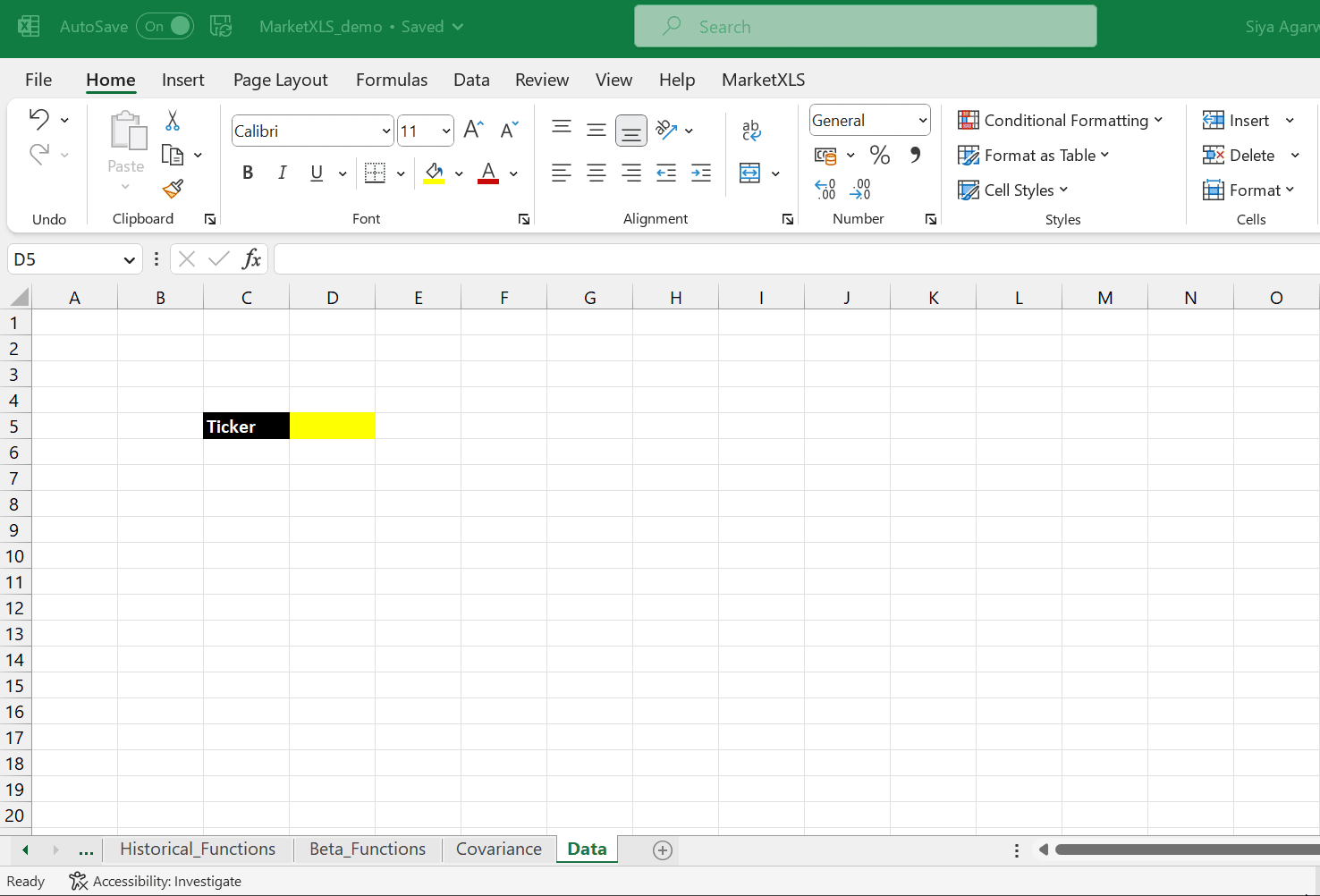 Excel Stock History Formula with MarketXLS: A Complete Guide Excel Stock History Formula with MarketXLS: A Complete Guide